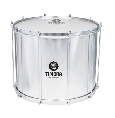 Surdo 22"x 40 CM Axe Clásico Aluminio Brillante - TIMBRA TOP PERCUSSION