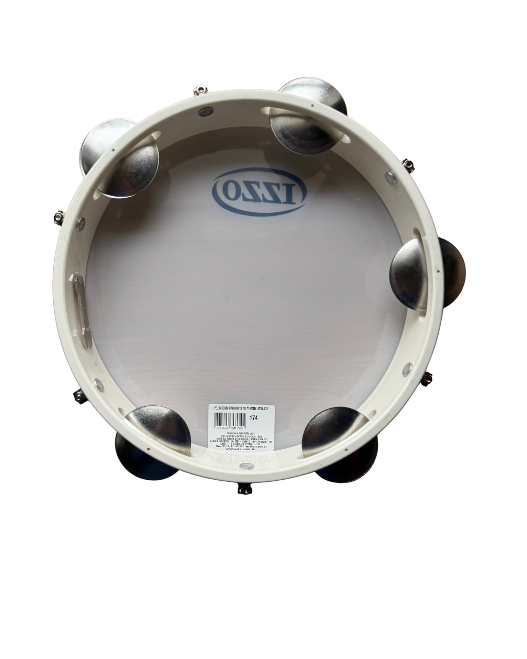 Pandeiro 10" Parche Nylon - Abs resistente - IZZO INSTRUMENTOS MUSICAIS