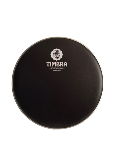 Parche 12" - Napa cuerina negro - TIMBRA TOP PERCUSSION