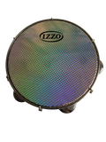 Pandeiro 10" ABS Amarillo  Resistente - Parche Holografico metalizado - IZZO INSTRUMENTOS MUSICAIS